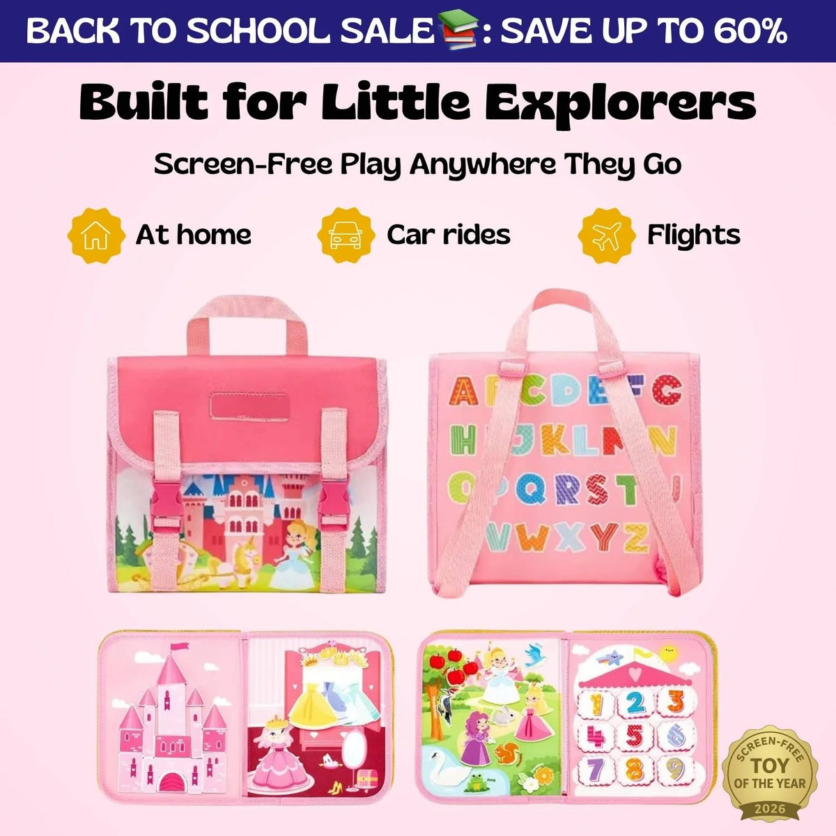 Toddla™ Montessori Busy Board