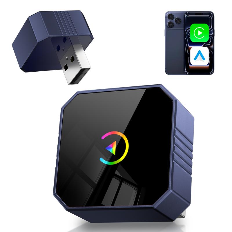 ๐ Wireless CarPlay & Android Auto Adapter โ Wired-to-Wireless Converter