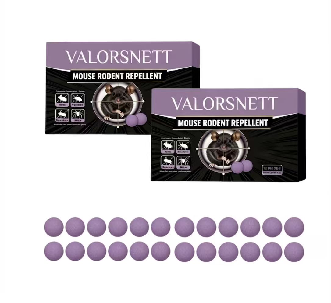 π 12-Pack Rodent Repellent Balls, Effective Pest Control Solution