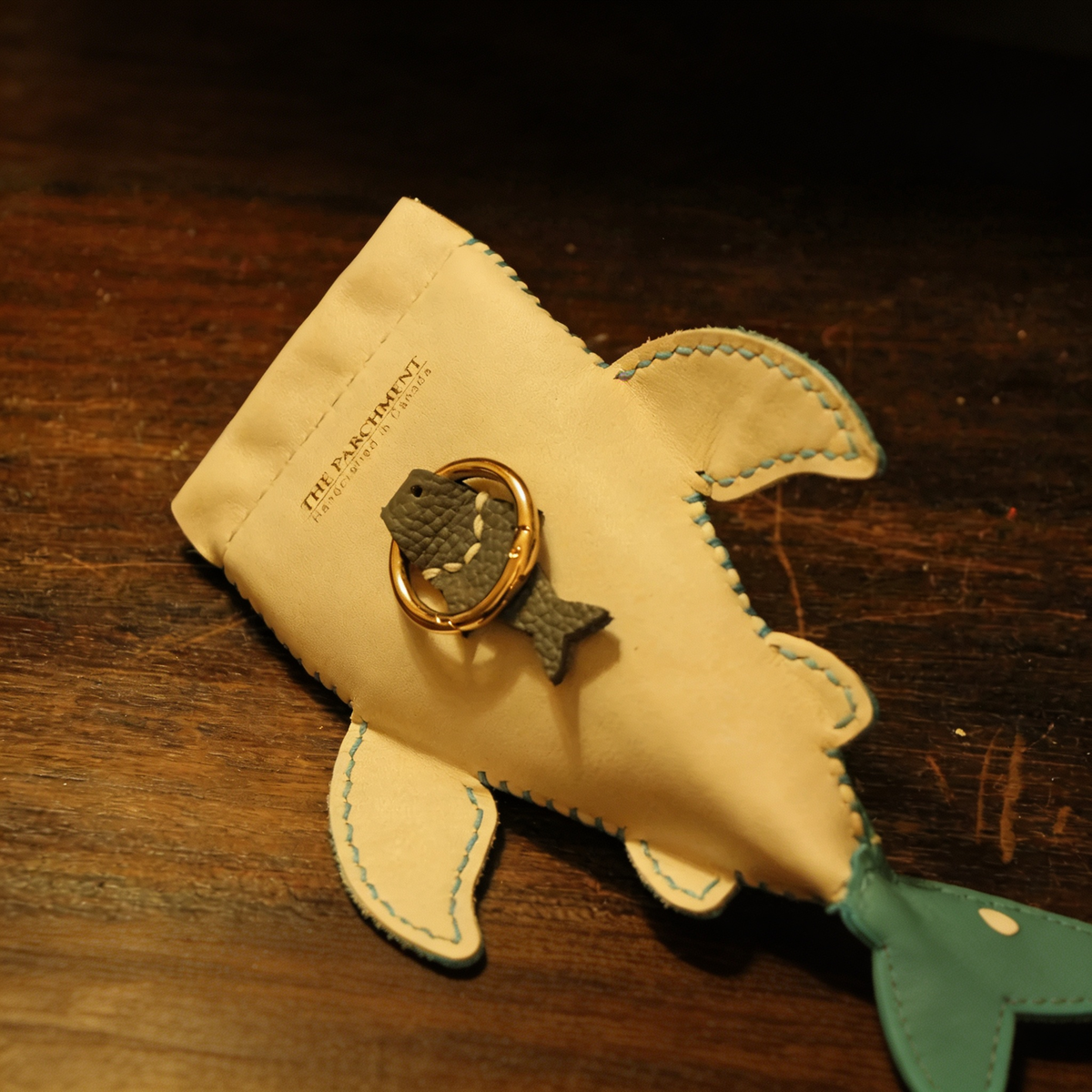 WHALE SHARK KEY POUCH / CARD HOLDER