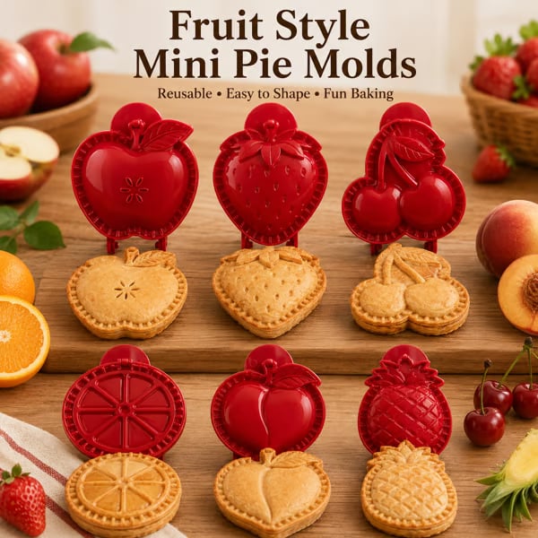 π₯§ Beginner-Friendly Reusable Mini Hand Pie Press Mold πβ¨