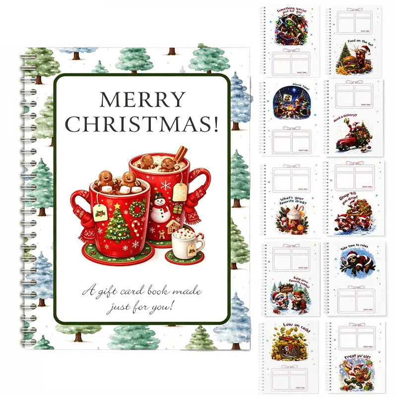 ๐ Christmas Gift Card Book