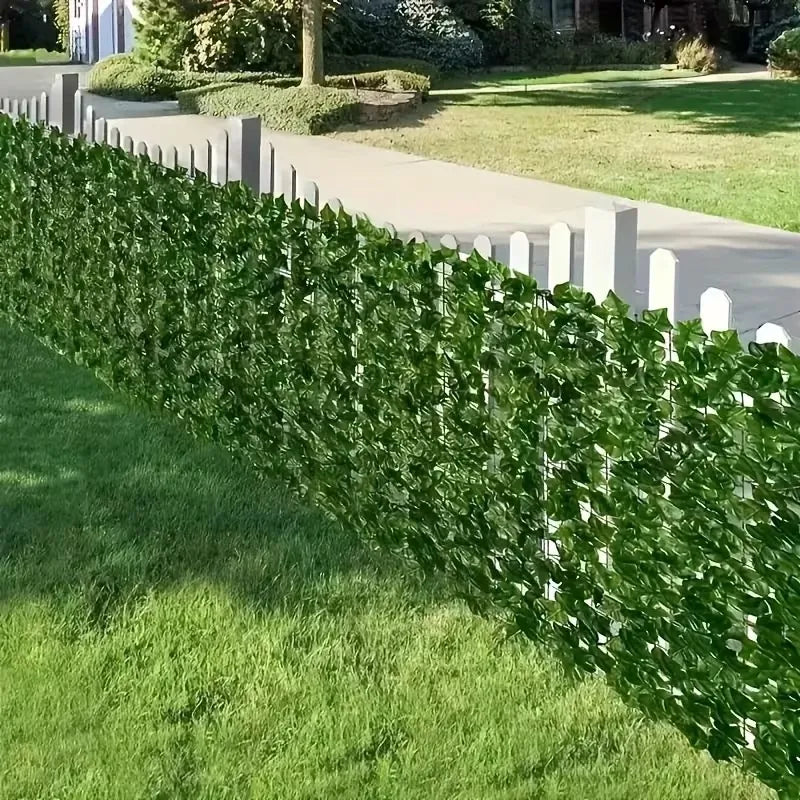 πΏ Artificial Ivy Privacy Screen β Flexible Fence & Balcony Greenery