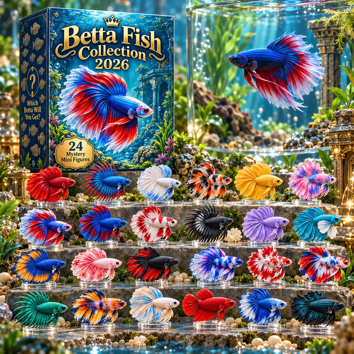 ๐2026 Betta Fish Collection Advent Calendar