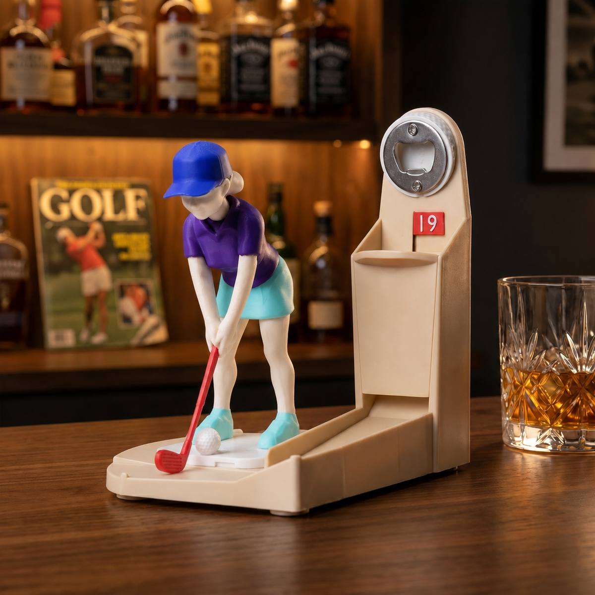 🏌️Novel Golf Ball-Shaped Bottle Opener