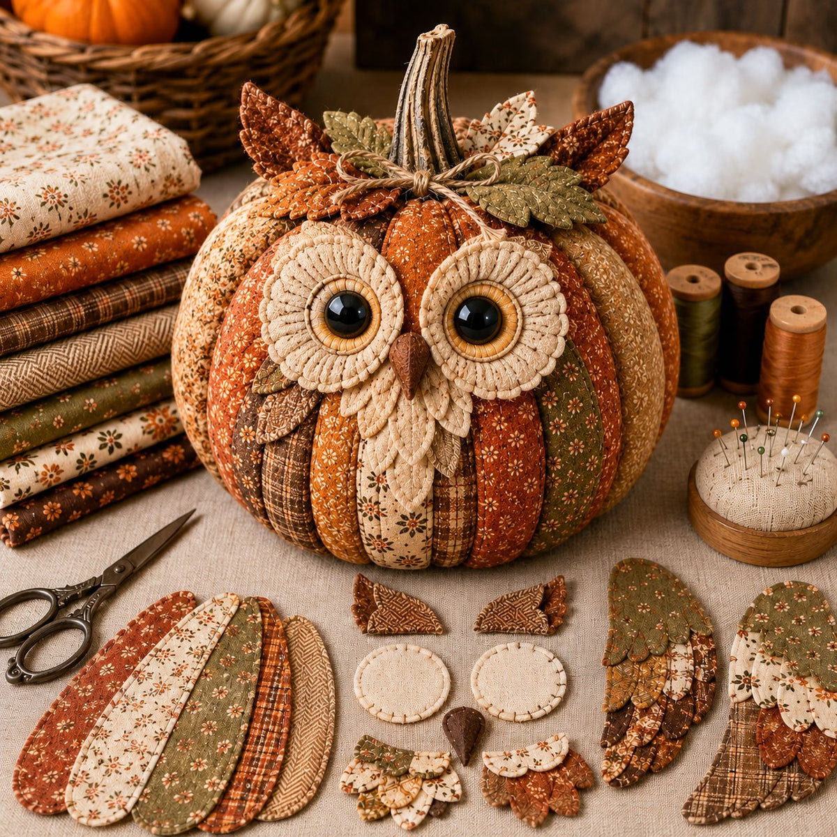 🔥DIY Animal Pumpkin Sewing Kit