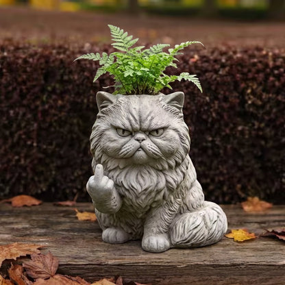 Grumpy Cat Flower Pot