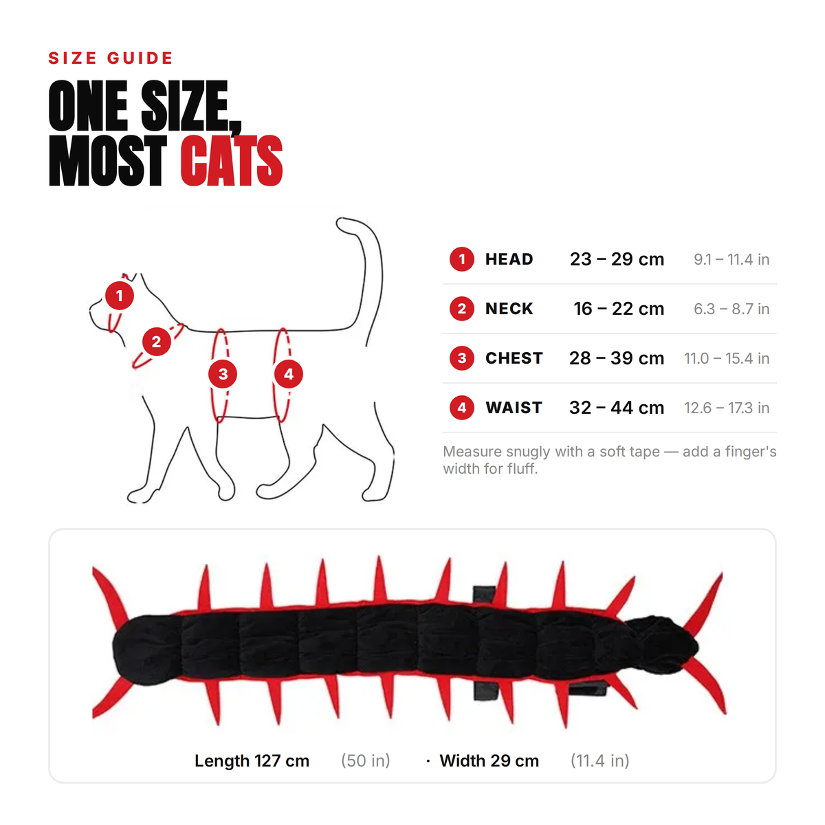 FrightCrawler™ Cat Centipede Costume