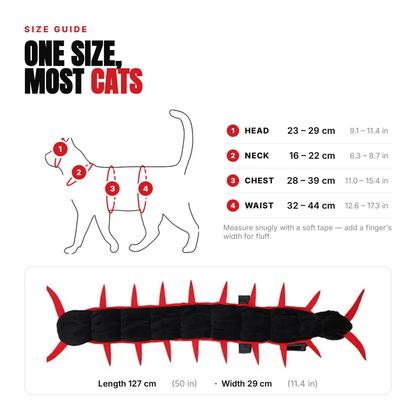 FrightCrawler™ Cat Centipede Costume