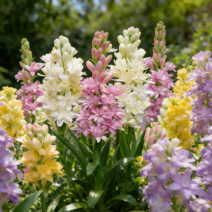 🌺Double Perfume Tuberose Flower Seeds – Grow Your Own Moon Garden Blooms