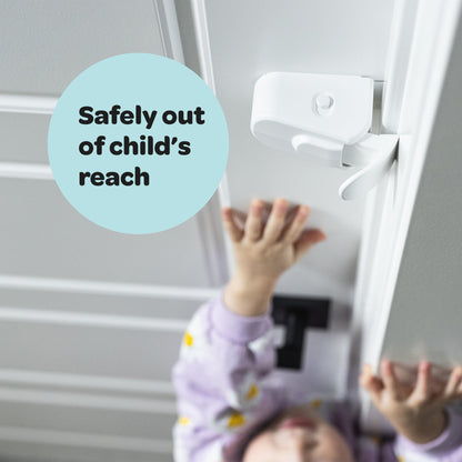 🔒 HugLock Child Safety Door Lock | Tool-Free No Drill Auto-Latching Childproof Latch