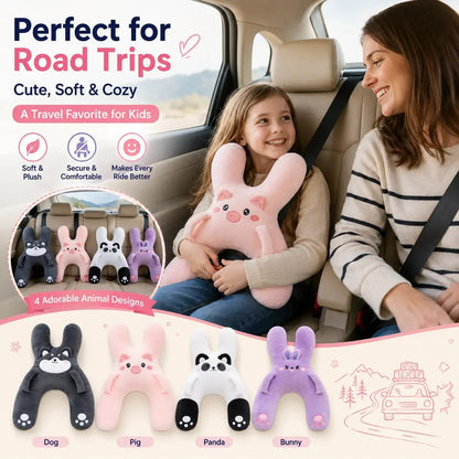 ☁️ Cozy Car Neck Pillow for Kids 💖