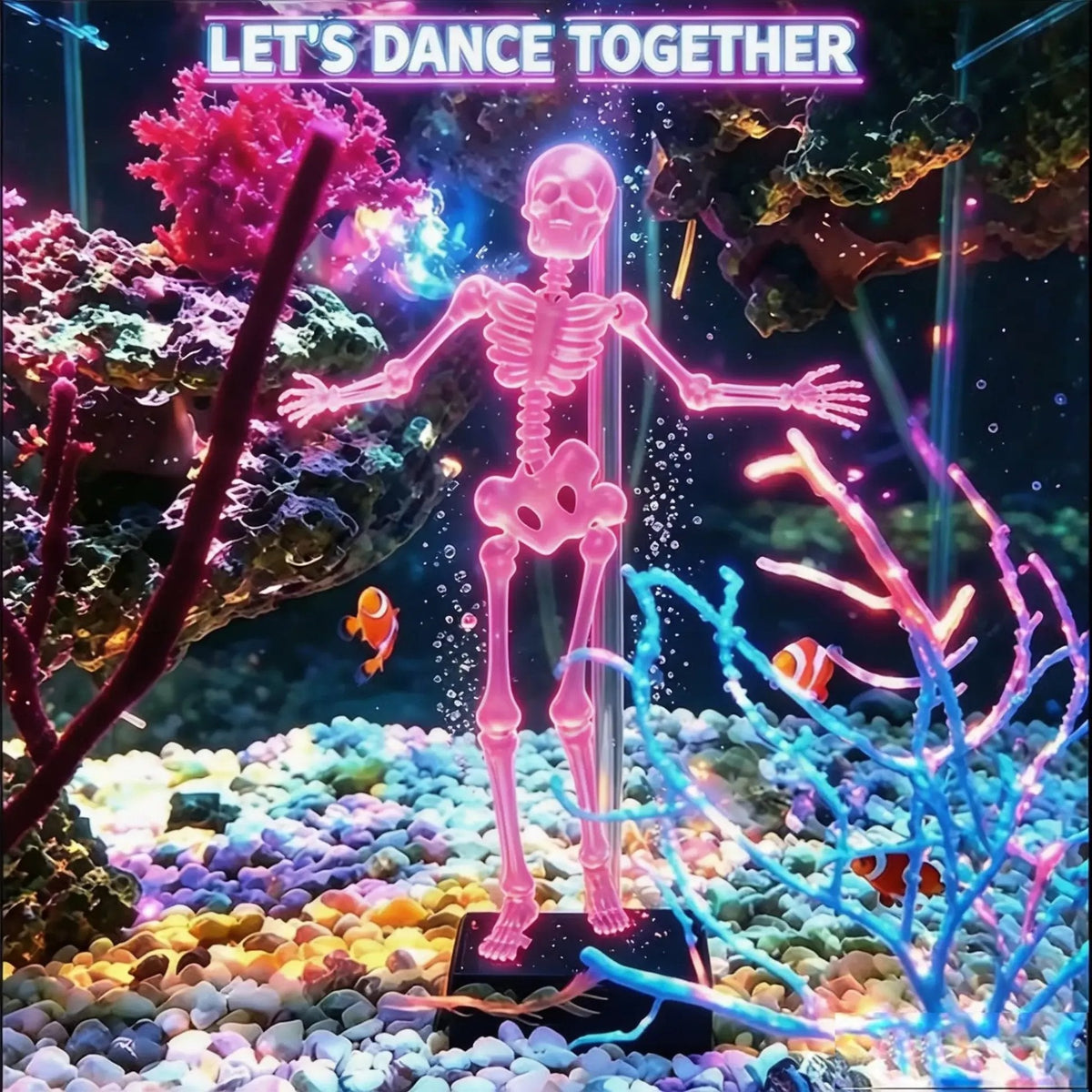 💀Dancing Skeleton Aquarium Bubbler