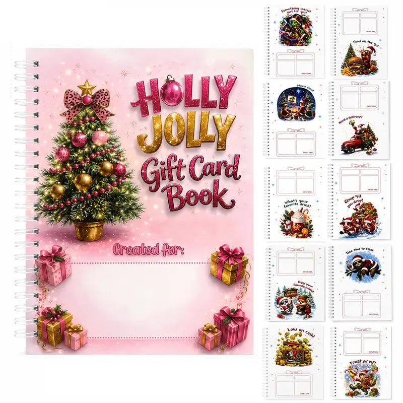 🎄 Christmas Gift Card Book