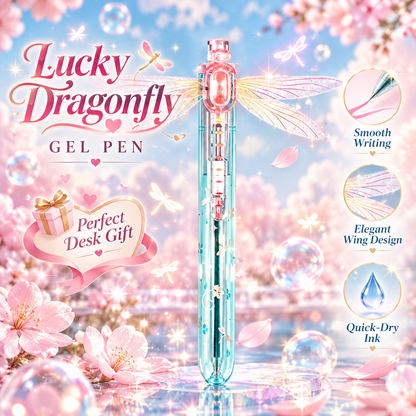 🎁Gleaming Wings Dragonfly Pen 3-Pack-A Little Gift That Makes Writing More Fun.