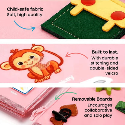 Toddla™ Montessori Busy Board
