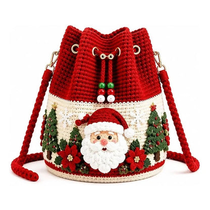🎄 For the “Christmas Can’t Come Soon Enough” Girl — 3D Crochet Bag