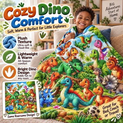 Cute Plush 3D Throw Blanket