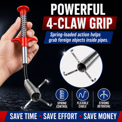 🚿Professional Drain Clog Remover Tool – A Must-Have For Every Home