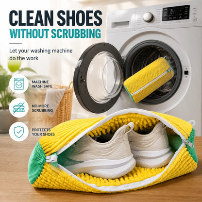 Shoe Washing Bag | Cushioned Mesh Laundry Bag for Washable Sneakers