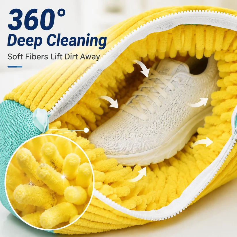 Shoe Washing Bag | Cushioned Mesh Laundry Bag for Washable Sneakers