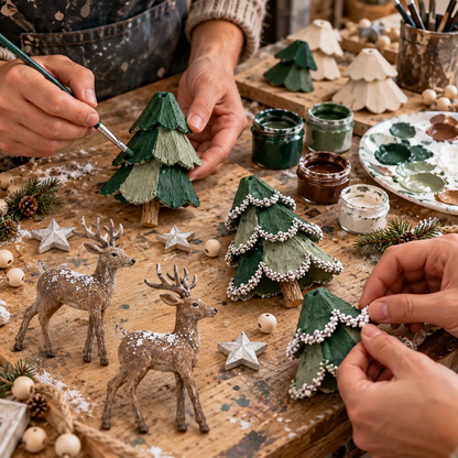 🎄 Handmade Charm for a Woodland Christmas