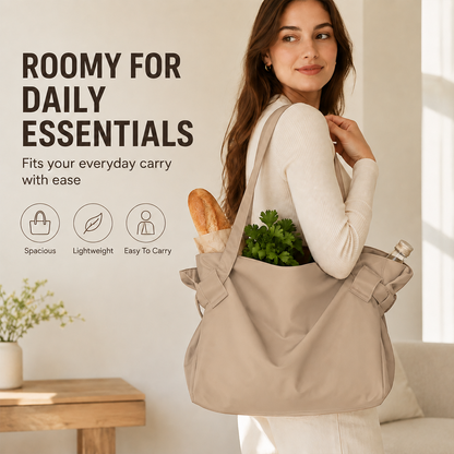 Lay-Flat Drawstring Tote