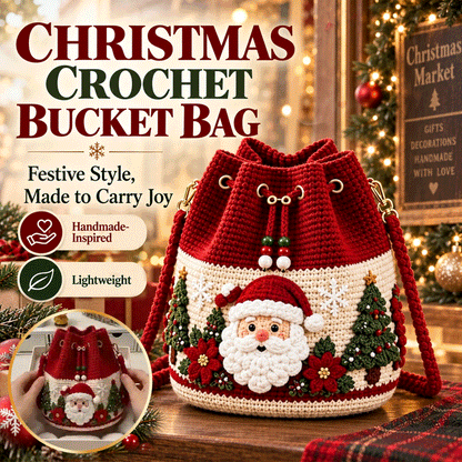 🎄 For the “Christmas Can’t Come Soon Enough” Girl — 3D Crochet Bag