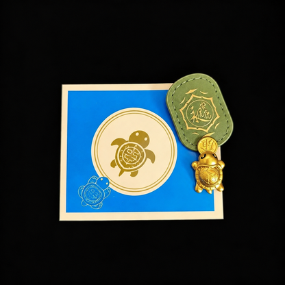 2026 Golden Turtle Charm – Bites onto Luck, Never Lets Go