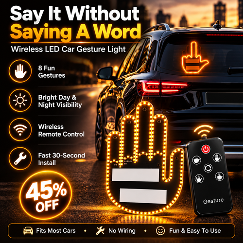 LED Car Gesture Light