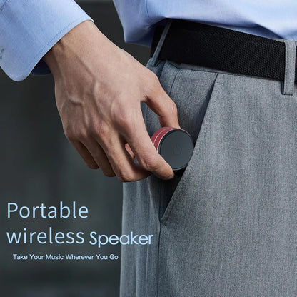 Bone Conduction Resonance Aluminum Alloy High-Power Vibration Bluetooth Speaker