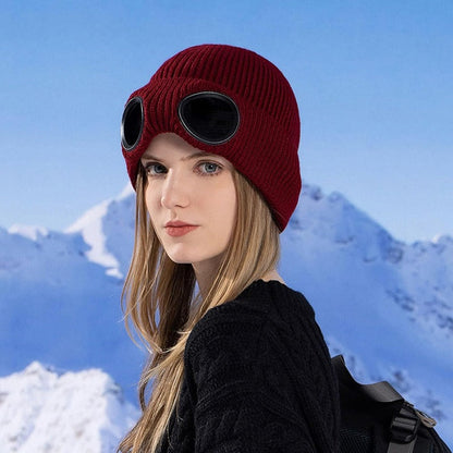Goggles Beanie Hat