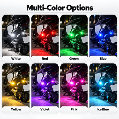 8 Colors Wireless Led Lights with Remote
