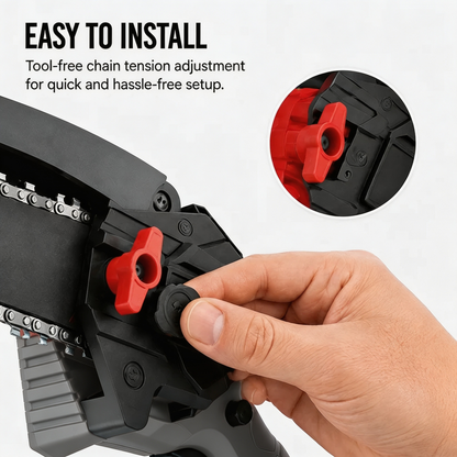 Cordless Mini Chainsaw – Small Size, Big Power – Free Shipping 🚚