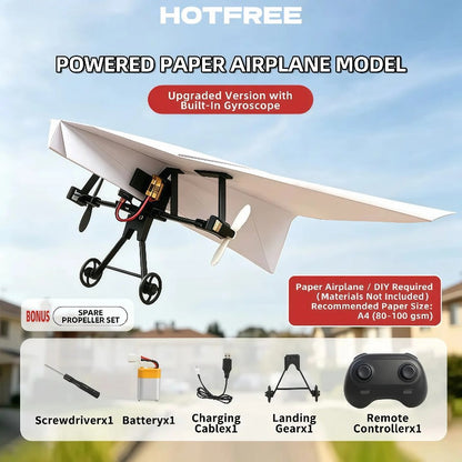 🎮RC Paper Airplane Conversion Kit