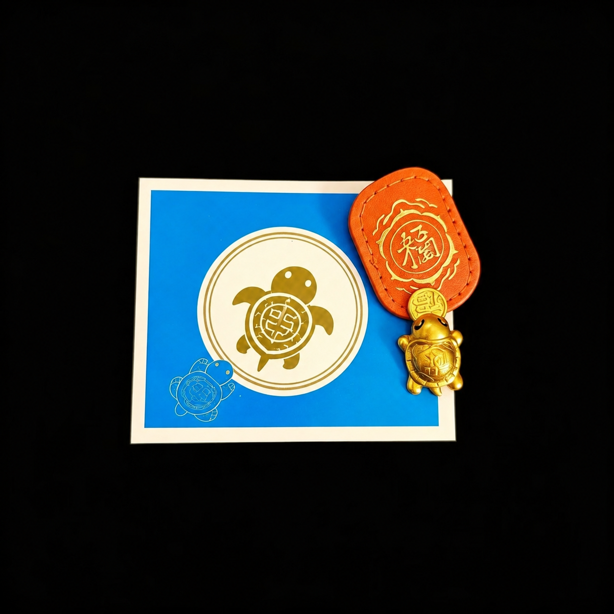 2026 Golden Turtle Charm – Bites onto Luck, Never Lets Go