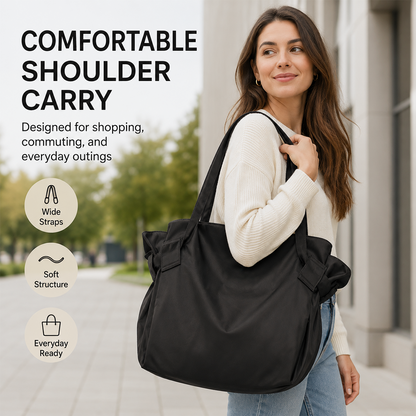 Lay-Flat Drawstring Tote