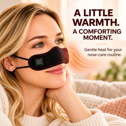 Red Light Nose Warmer for Easier Breathing