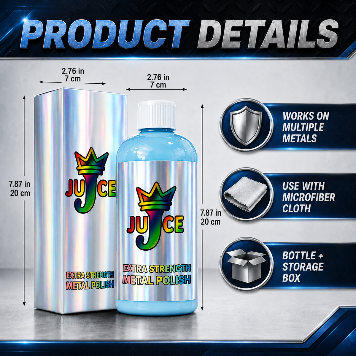 ✨Heavy-Duty Metal Shine Polishing Compound🛠️