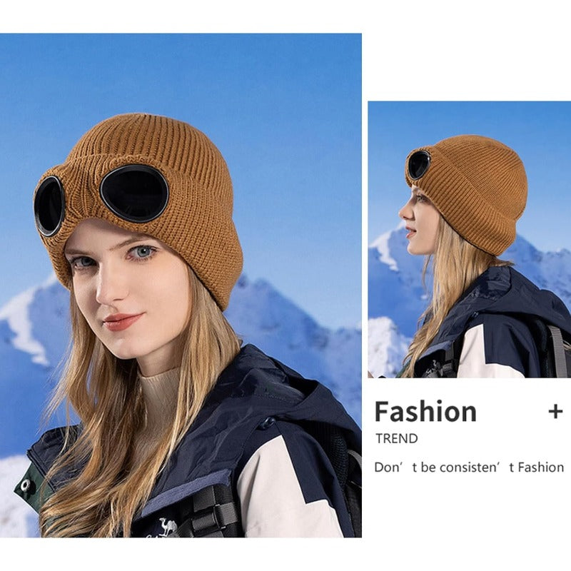 Goggles Beanie Hat