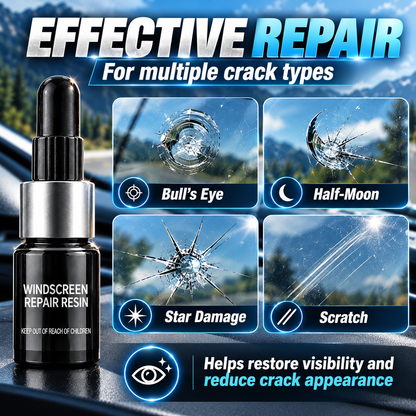 🔥LIMITED SALE - BUY 1 GET 1 FREE🔥Cracks Gone Glass Repair Kit