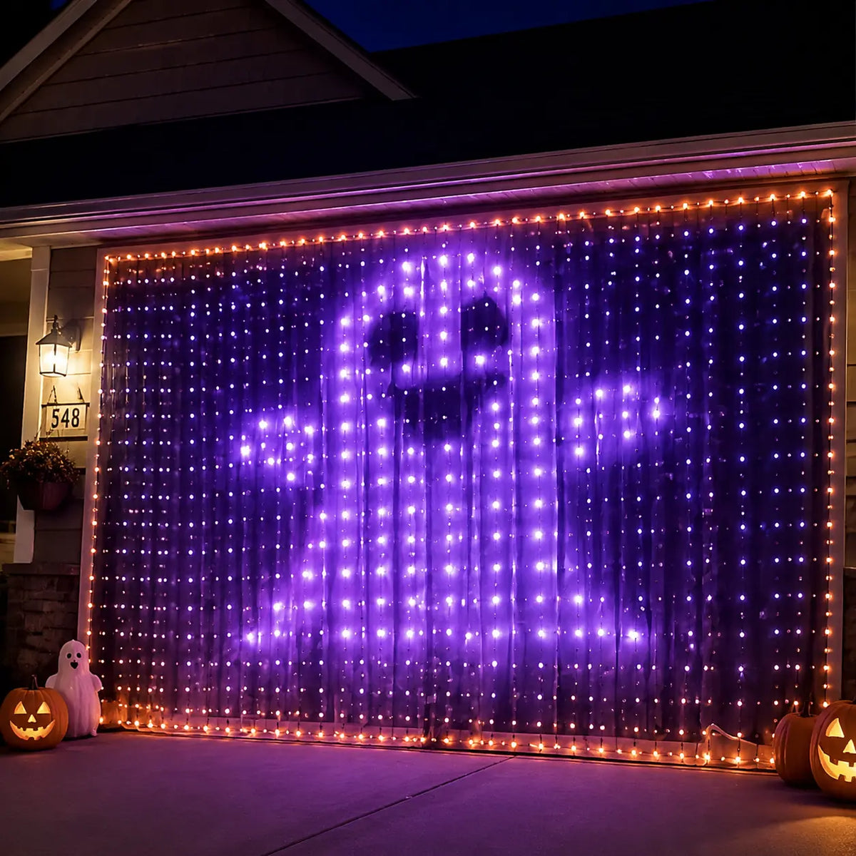 Smart RGB Curtain Lights USB App Control