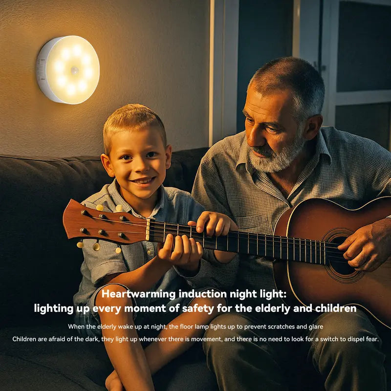 🚶 Walk In. It Lights Up. – Motion Sensor Night Light 2-Pack