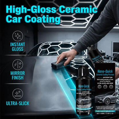 ✨🚗High-Gloss Nano Ceramic Spray – Mirror Shine & Long-Lasting Protection