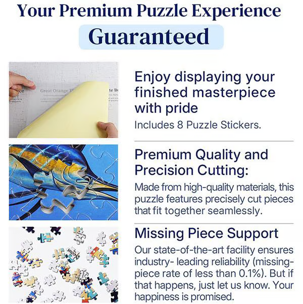🧩24-Day Jigsaw Puzzle Advent Calendar — 1000 Pieces, 24 Mini Packs