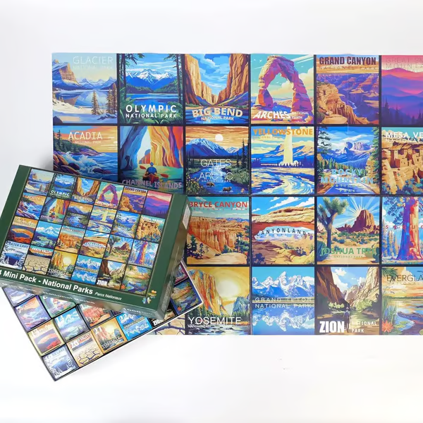 🧩24-Day Jigsaw Puzzle Advent Calendar — 1000 Pieces, 24 Mini Packs