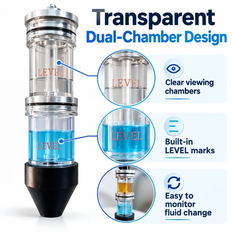 🚗 Combustion Leak Tester — Quickly Detect Exhaust Gas Leaks in Your Cooling System!