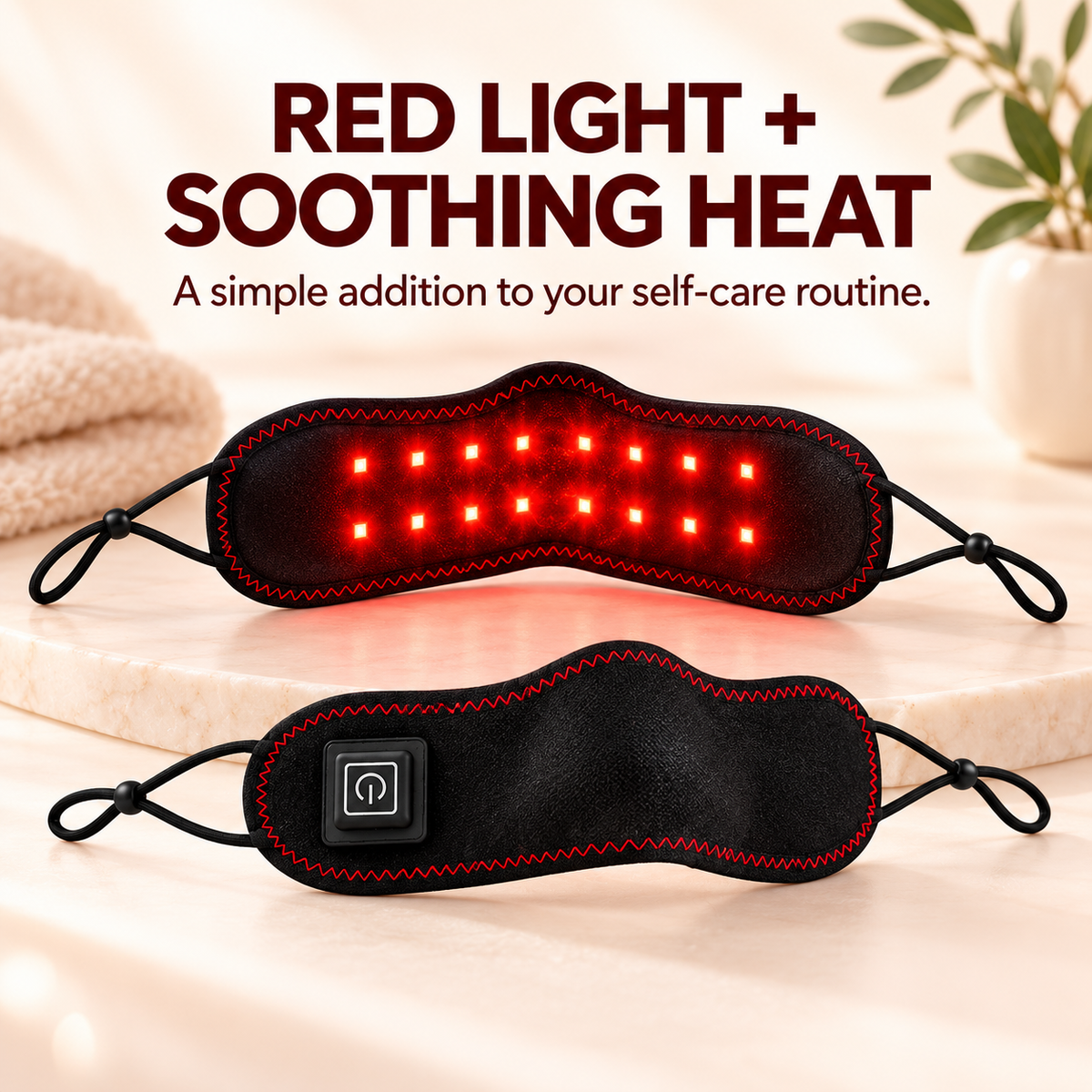 Red Light Nose Warmer for Easier Breathing