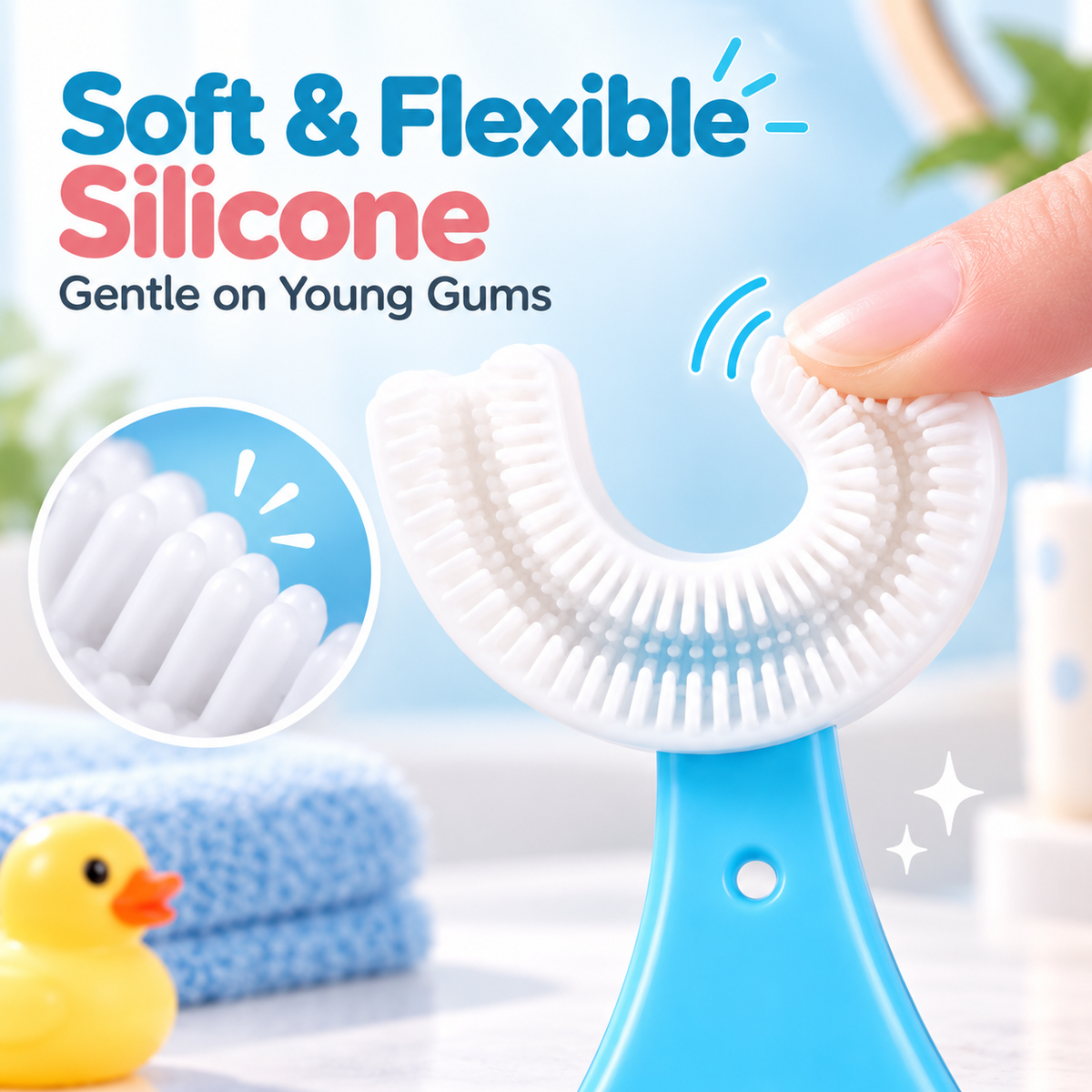 🦷 Kids 360° U-Shaped Oral Care Toothbrush