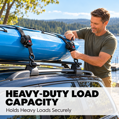 Automatic Retractable Ratchet Tie-Down Strap – 700kg Load Capacity